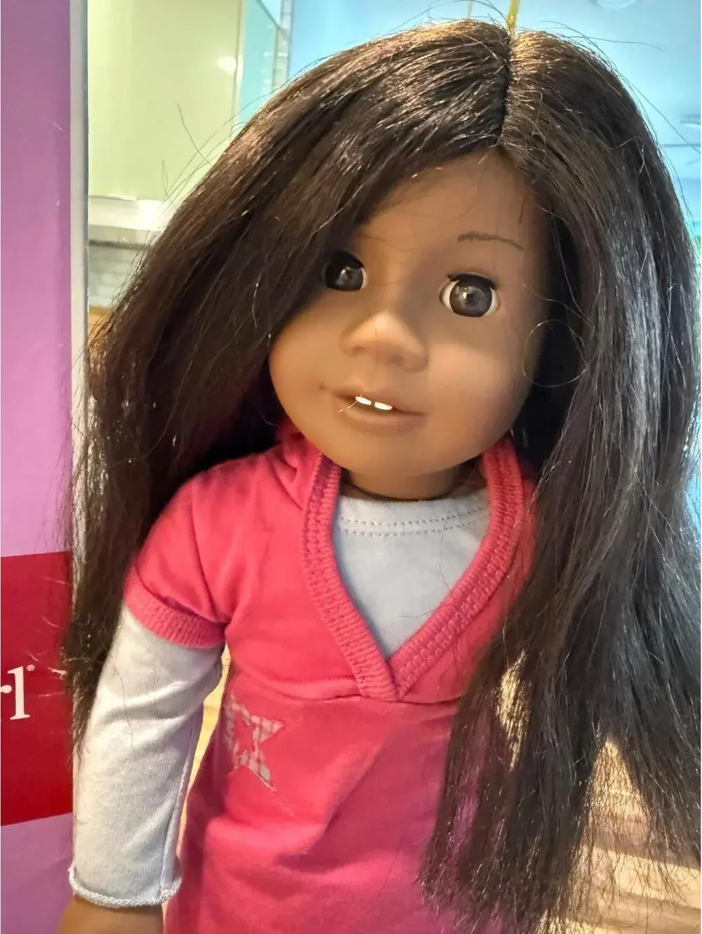 American Girl Truly Me 18-inch Doll #31 with Brown Eyes Brown Hair Meet